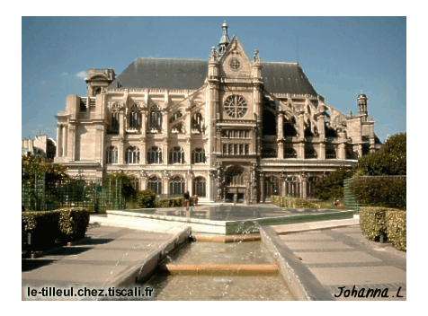 Eglise Saint-Eustache profil