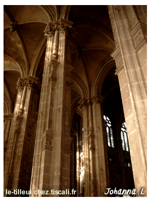 Piliers de l'église Saint-Eustache